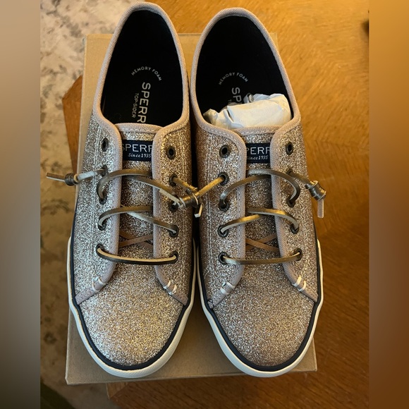 Sperry Pier View Holiday sneakers champagne - Picture 1 of 3